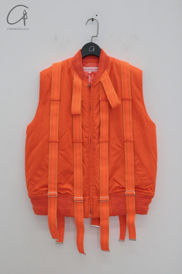 Walter Van Beirendonck Boom elastic waist jacket coat WVB-3001-HC red orange